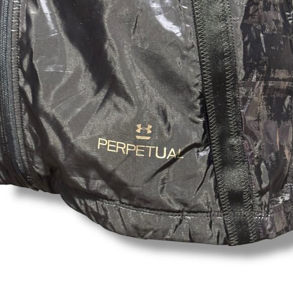 Under Armour Fitted Heat Gear Perpetual Short Sleeve Hooded Jacket Black Medium - Picture 6 of 12